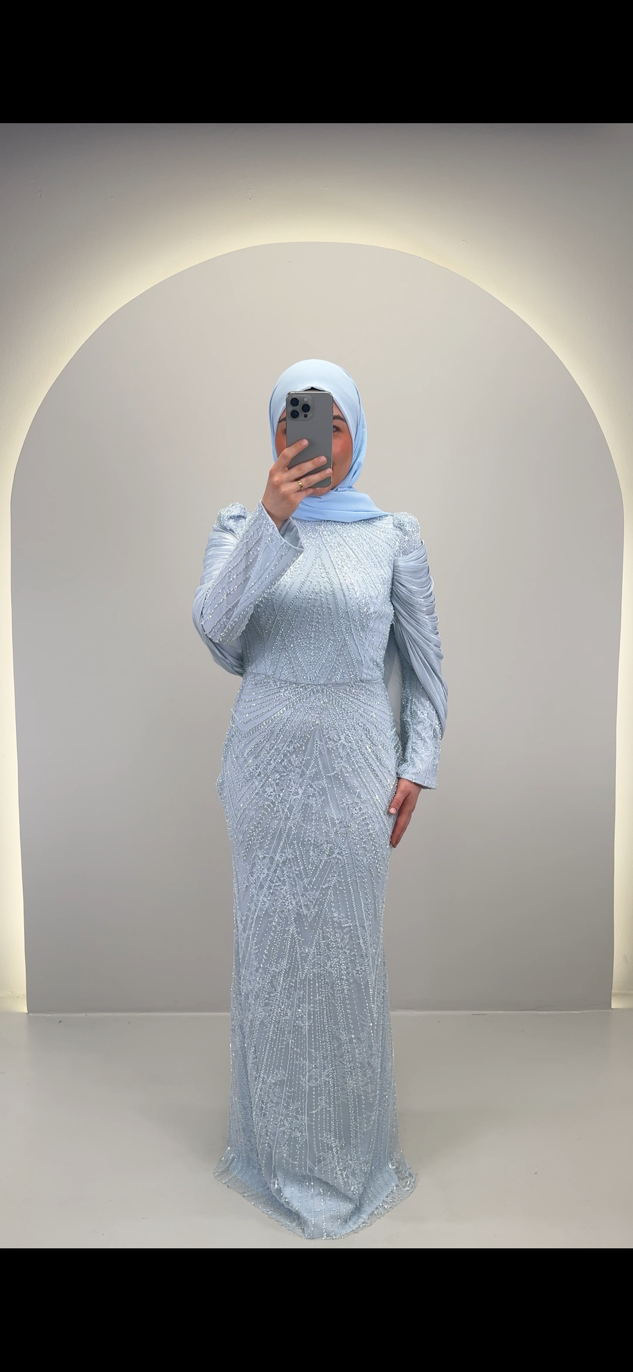 Esmiya Evening dress Blue