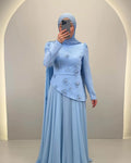 Adela Evening dress Blue
