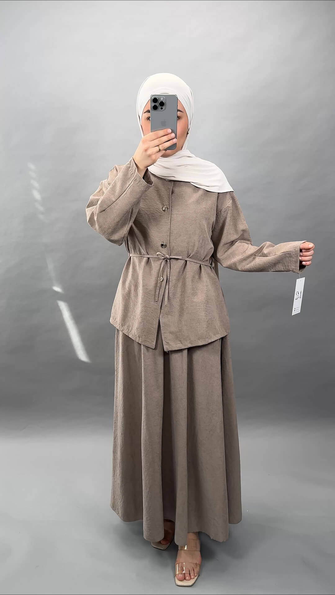 Aley Zweiteiler Beige