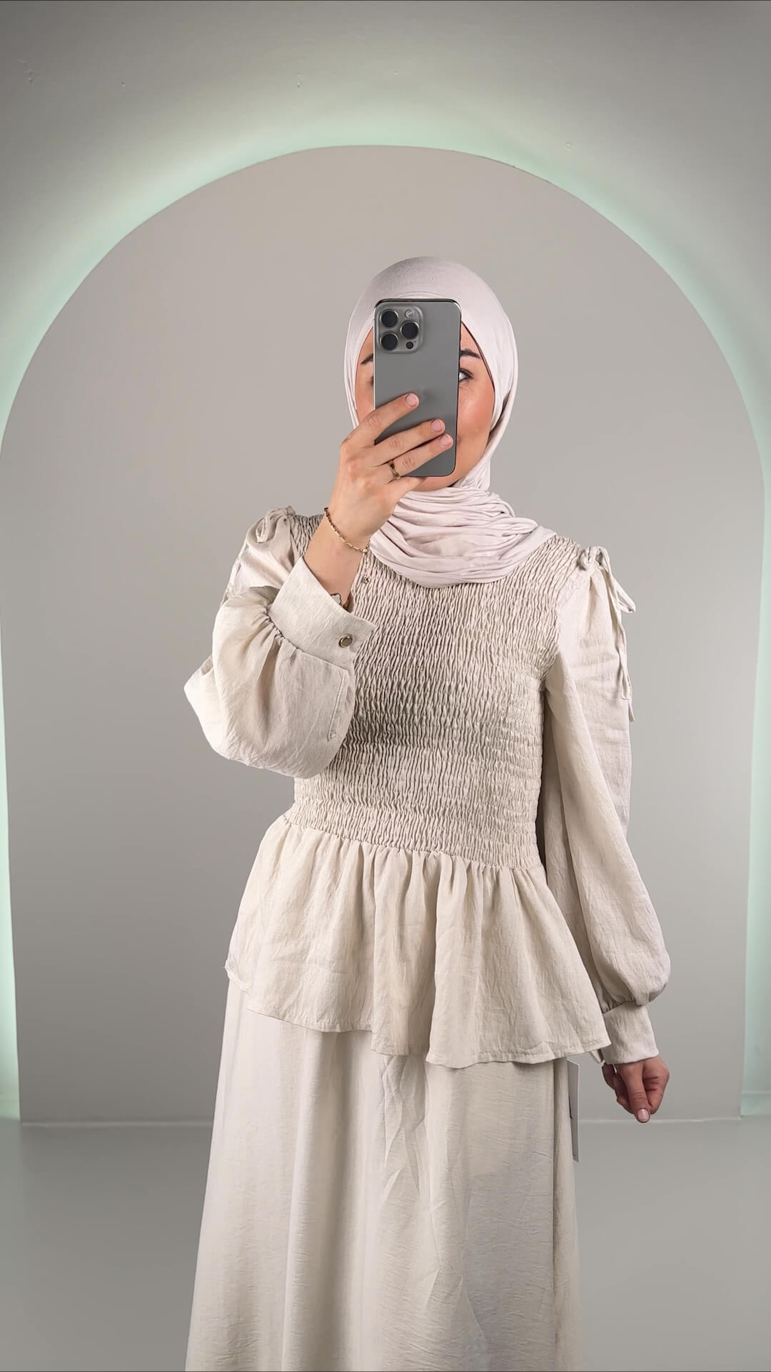 Dima Zweiteiler Beige