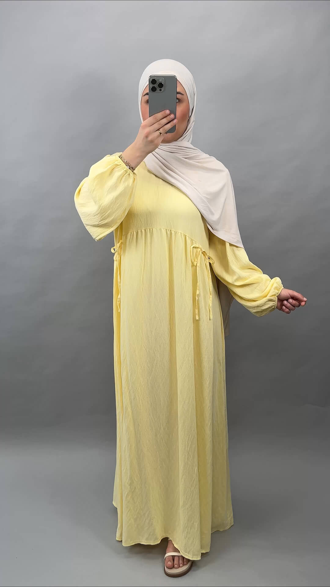 Hirasu Kleid Gelb