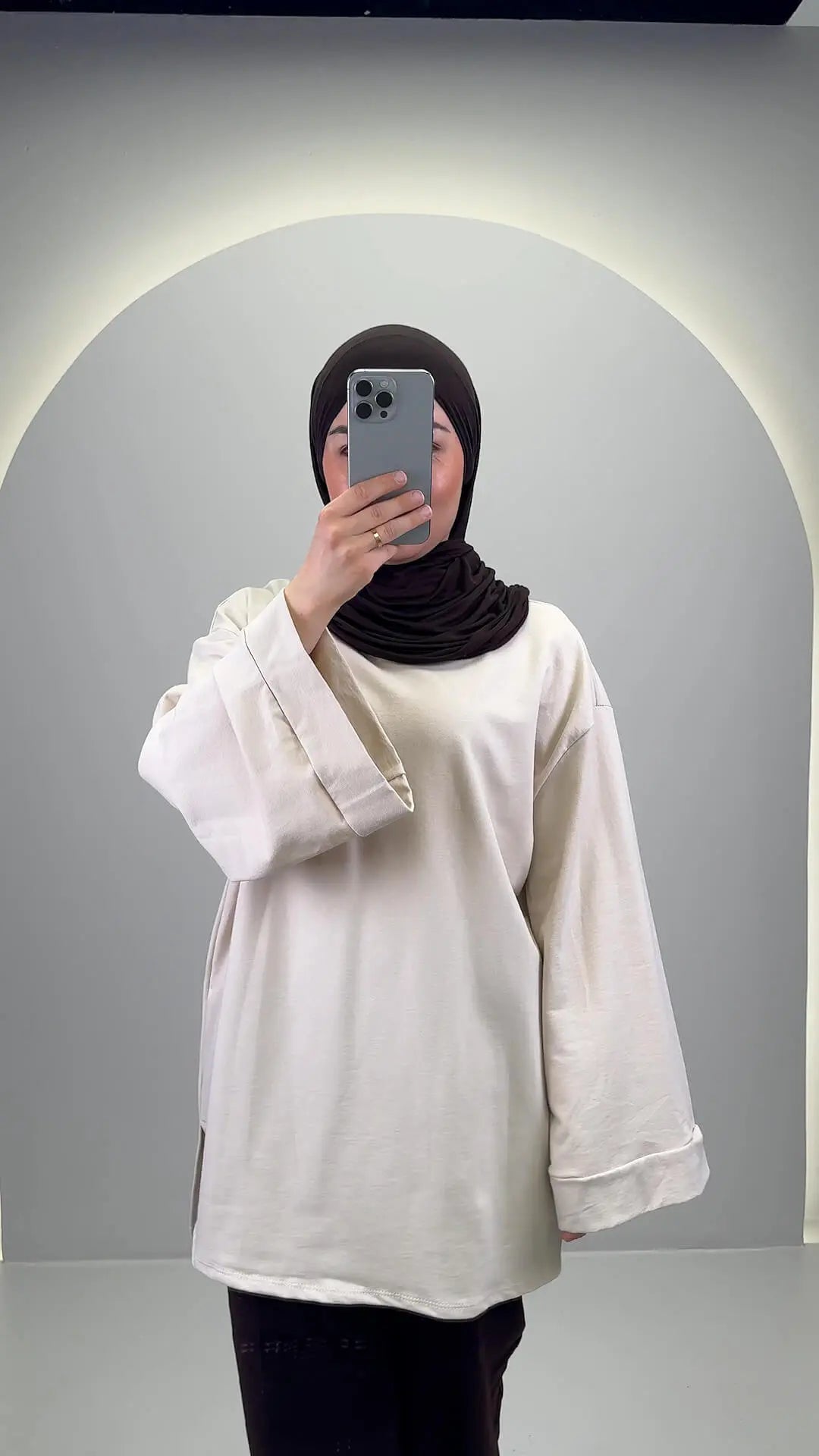 Miza Top Beige
