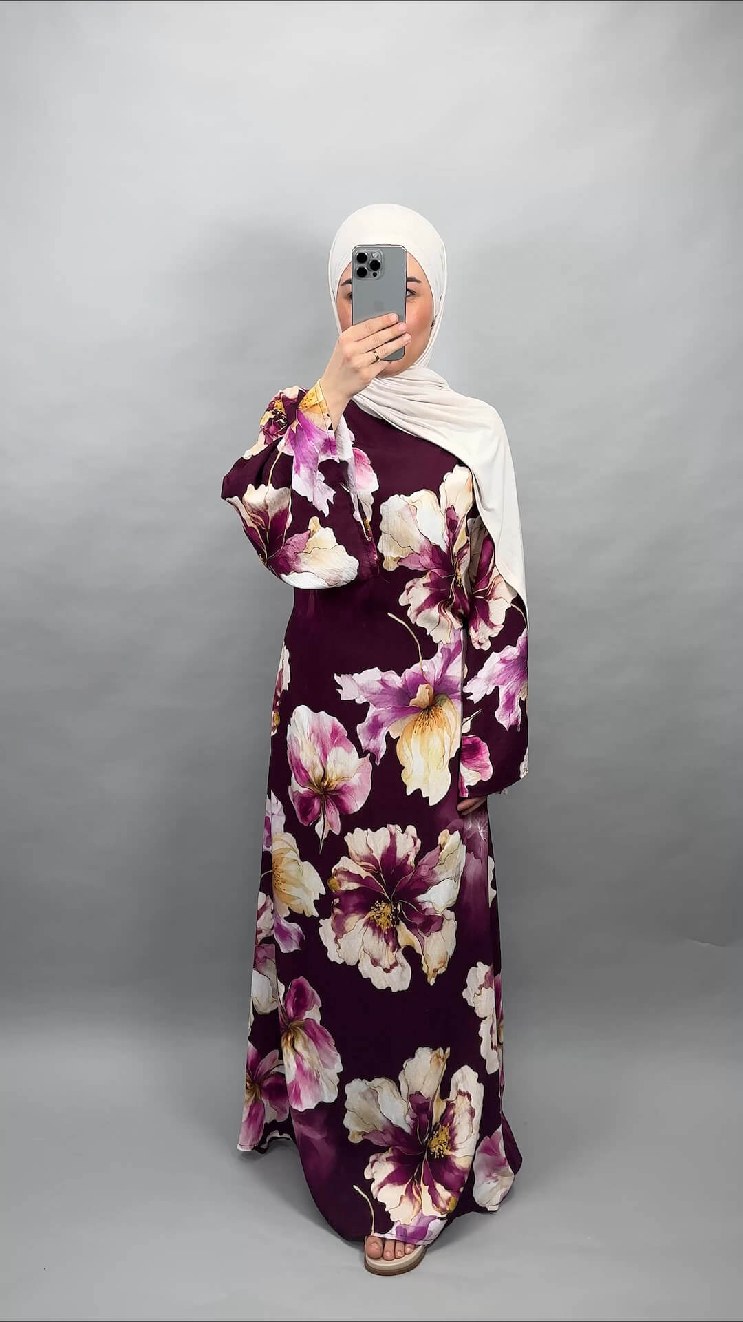 Mino Kleid Weinrot
