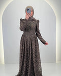Mina Evening dress Brown