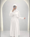 Loya Dress White