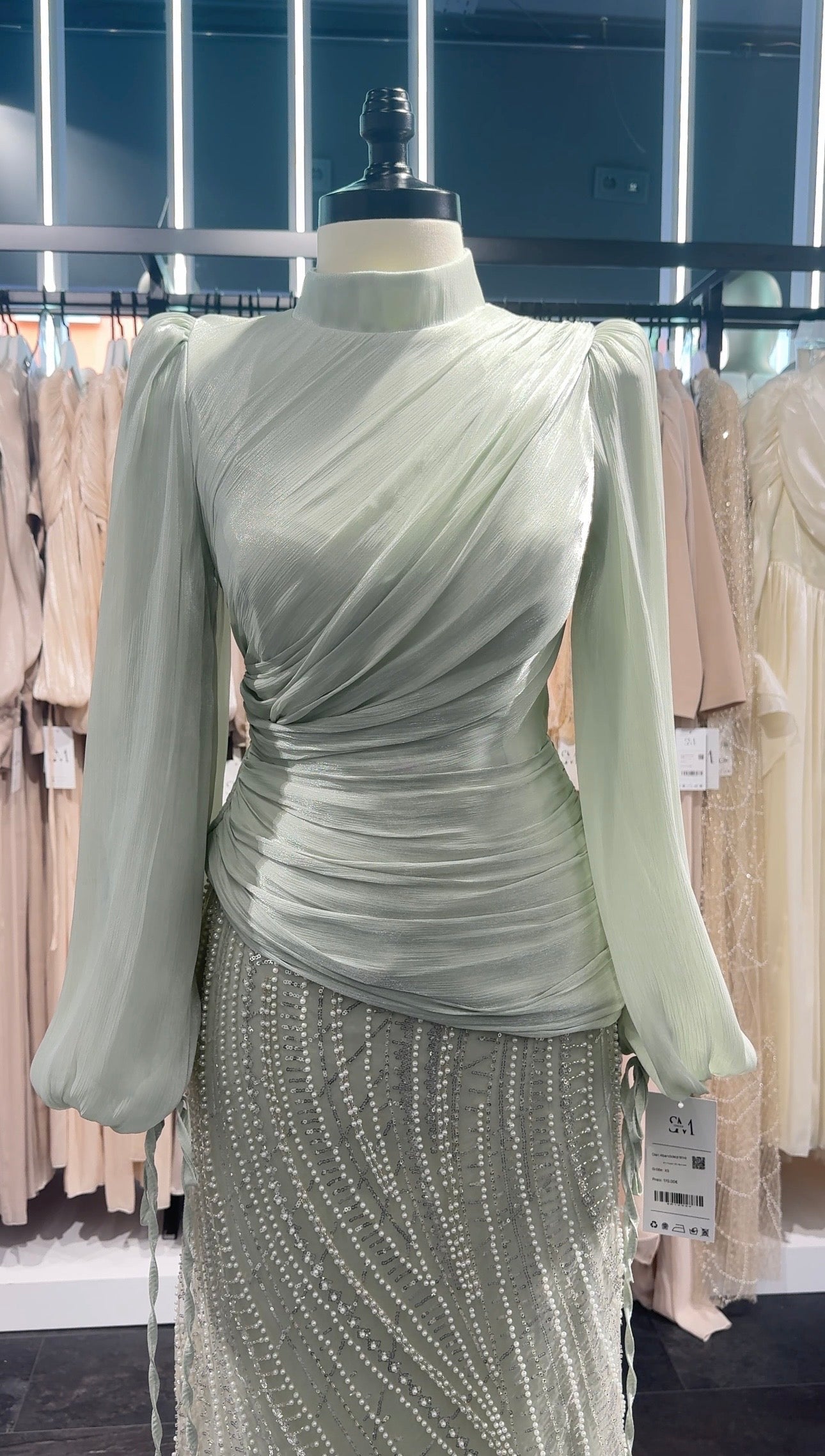 Dian Evening dress Mint
