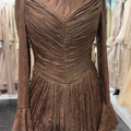 Selin Evening dress Brown