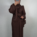 Yildiz Evening Dress Brown