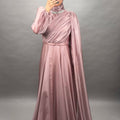 Ceylan evening dress, pink