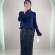 Hisra Evening dress Dark Blue