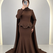 Simay Evening dress Brown