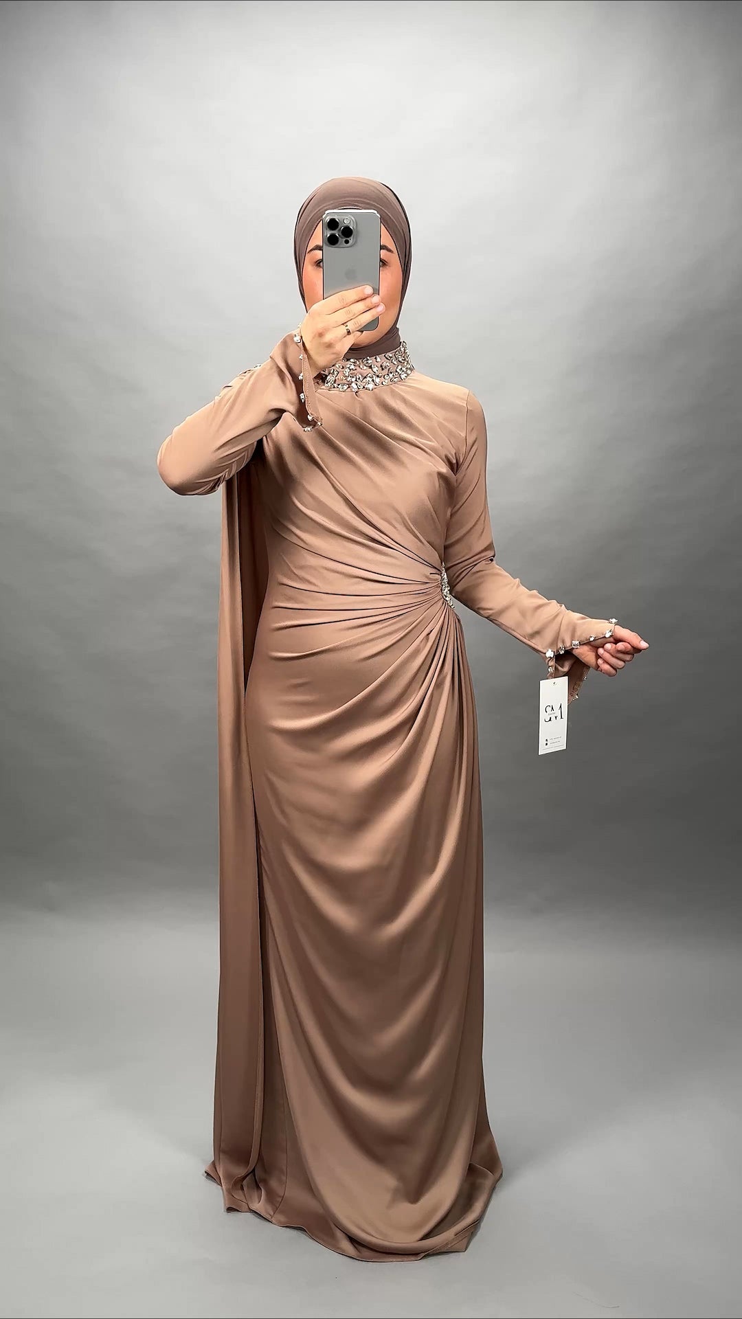 Himaya Abendkleid Bronze - Semode