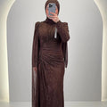 Asell Evening dress Brown