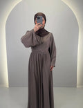 Mima Evening dress Taupe