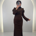 Misa Evening dress Brown