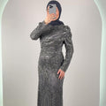 Nola Evening dress Gray