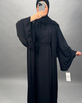 Pinar Abaya Set black