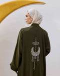 Su Exklusive Abaya Set Khaki