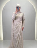 Mireya Evening dress Beige