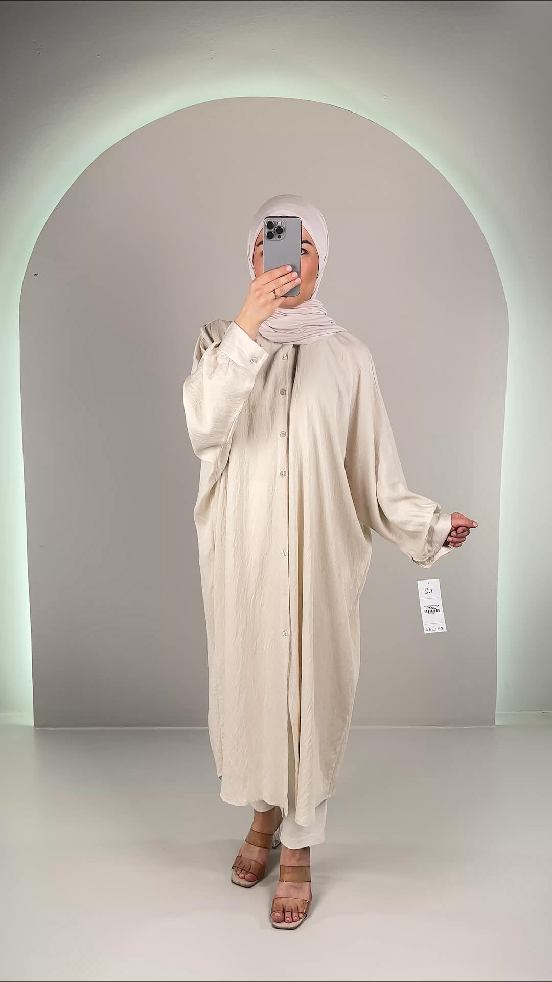 Mara Oberteil Beige