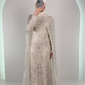 Milea Abendkleid Beige