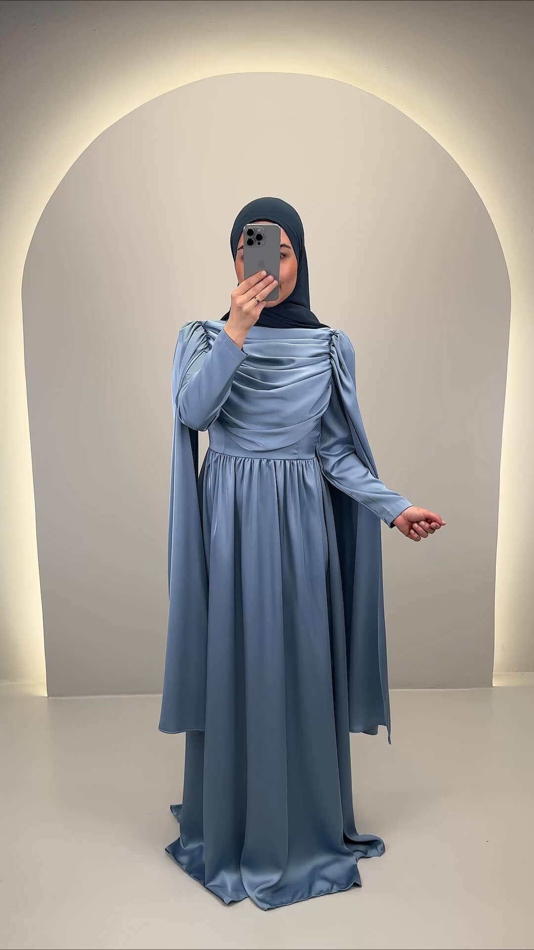 Sarah Abendkleid Blau