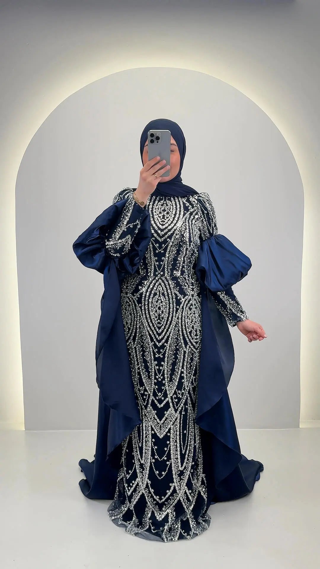 Tias Abiye Koyu Mavi