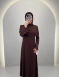 Maniya Dress Brown