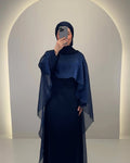 Gabi Abaya Dark Blue