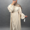 Gabiya Abaya Beige 01