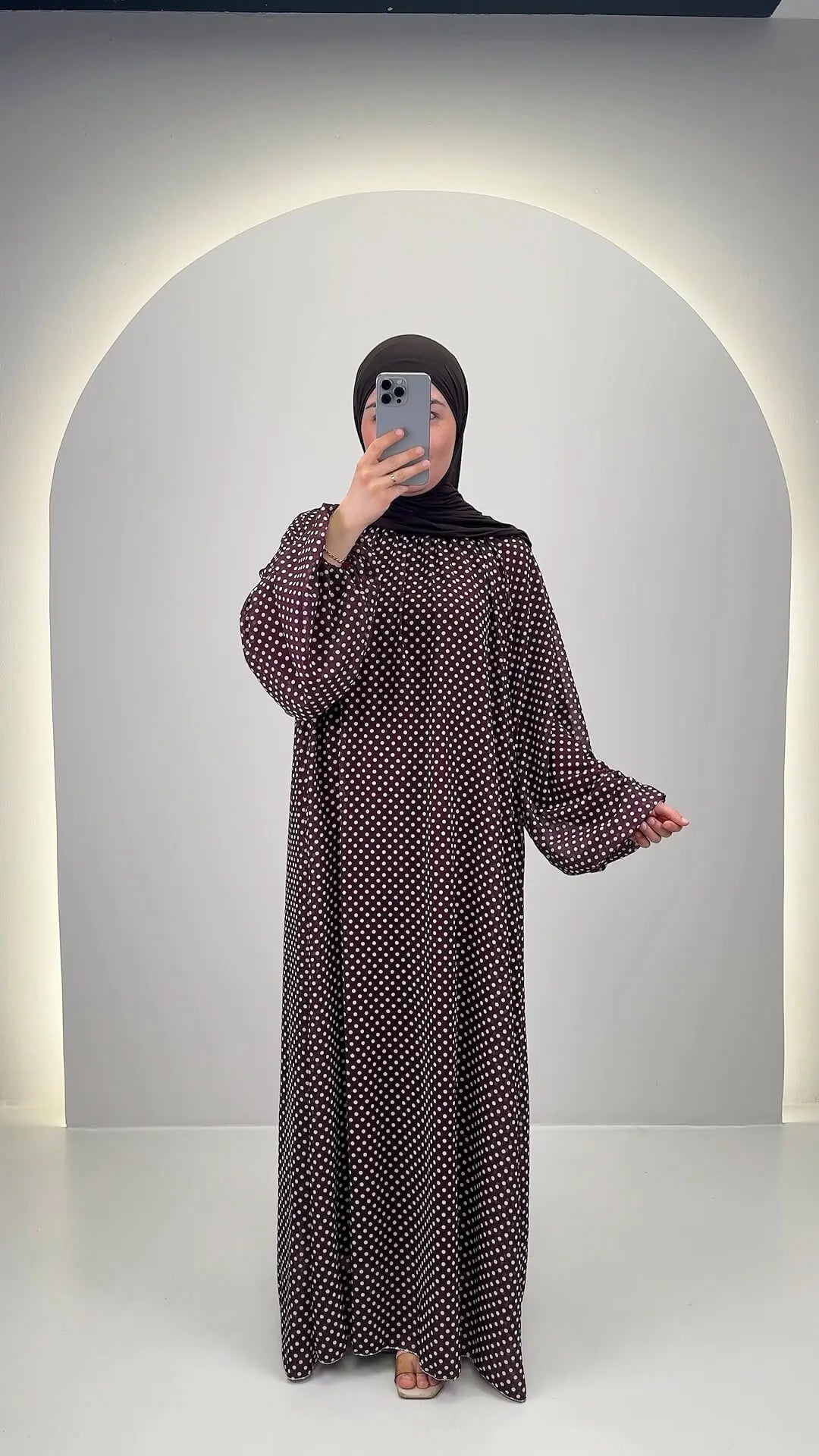 Bonti Elbise Bordo