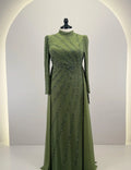 Nayla Evening dress Green