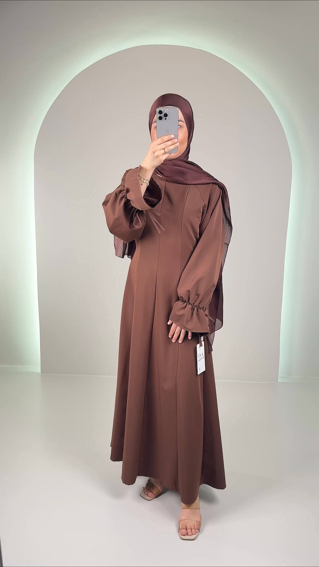 Haily Kleid Braun