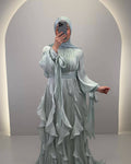Yaprak Premium Evening dress Mint