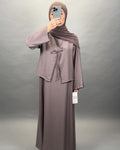 Miray Outfit Taupe dress