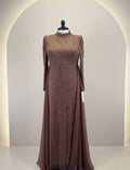 Nayla Evening dress Taupe