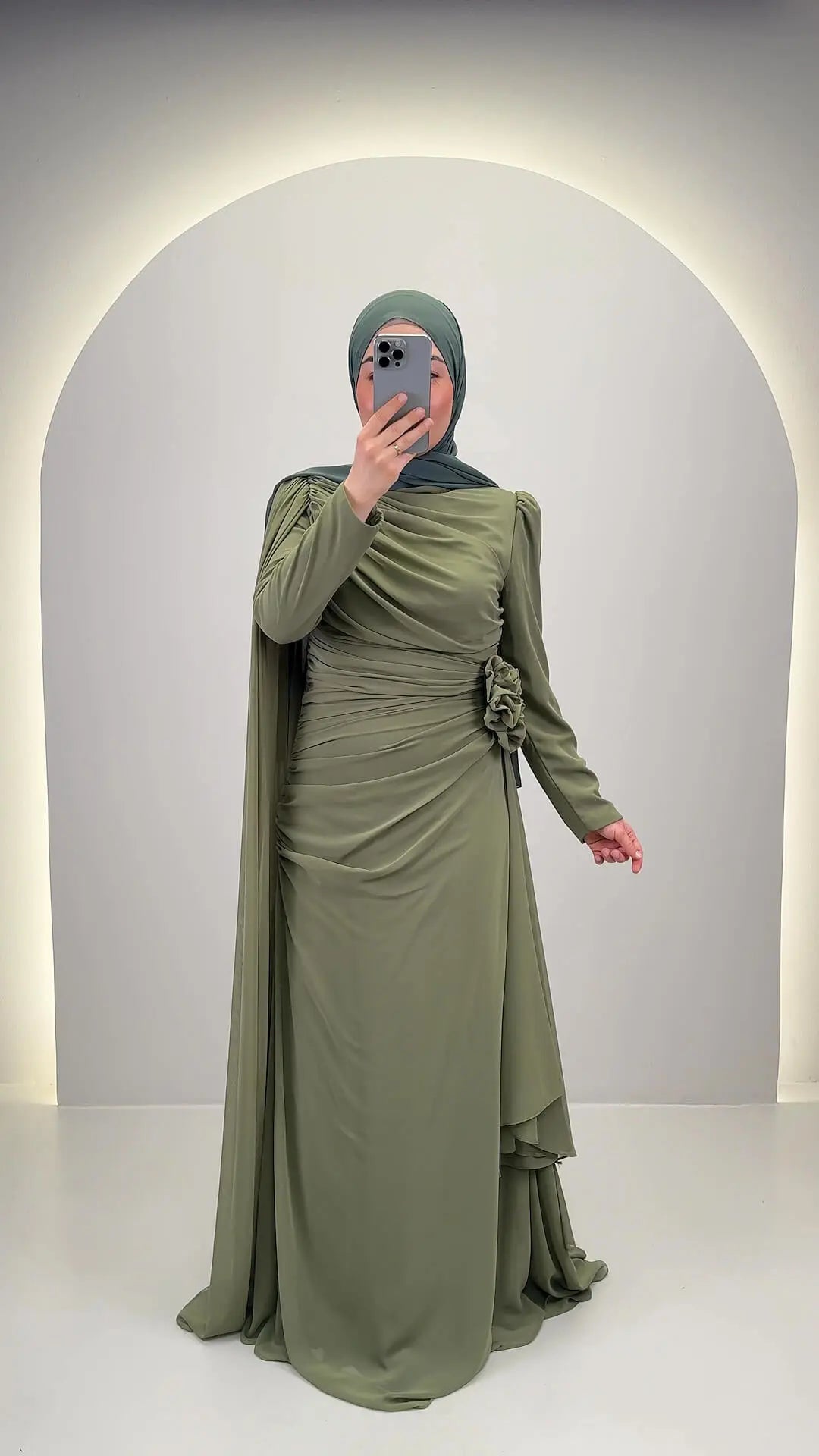 Nila Evening dress Green