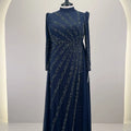 Nayla evening dress dark blue