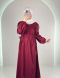 Reyna Elbise Bordo