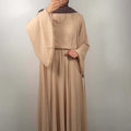Romina Abaya Beige 2 Piece