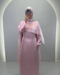 Gabi Abaya Pink