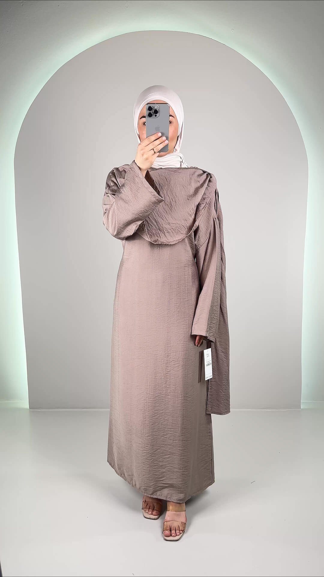 Celin Kleid Taupe