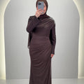 Tuyana Evening dress Brown