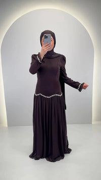 Yagmur Abiye Kahverengi