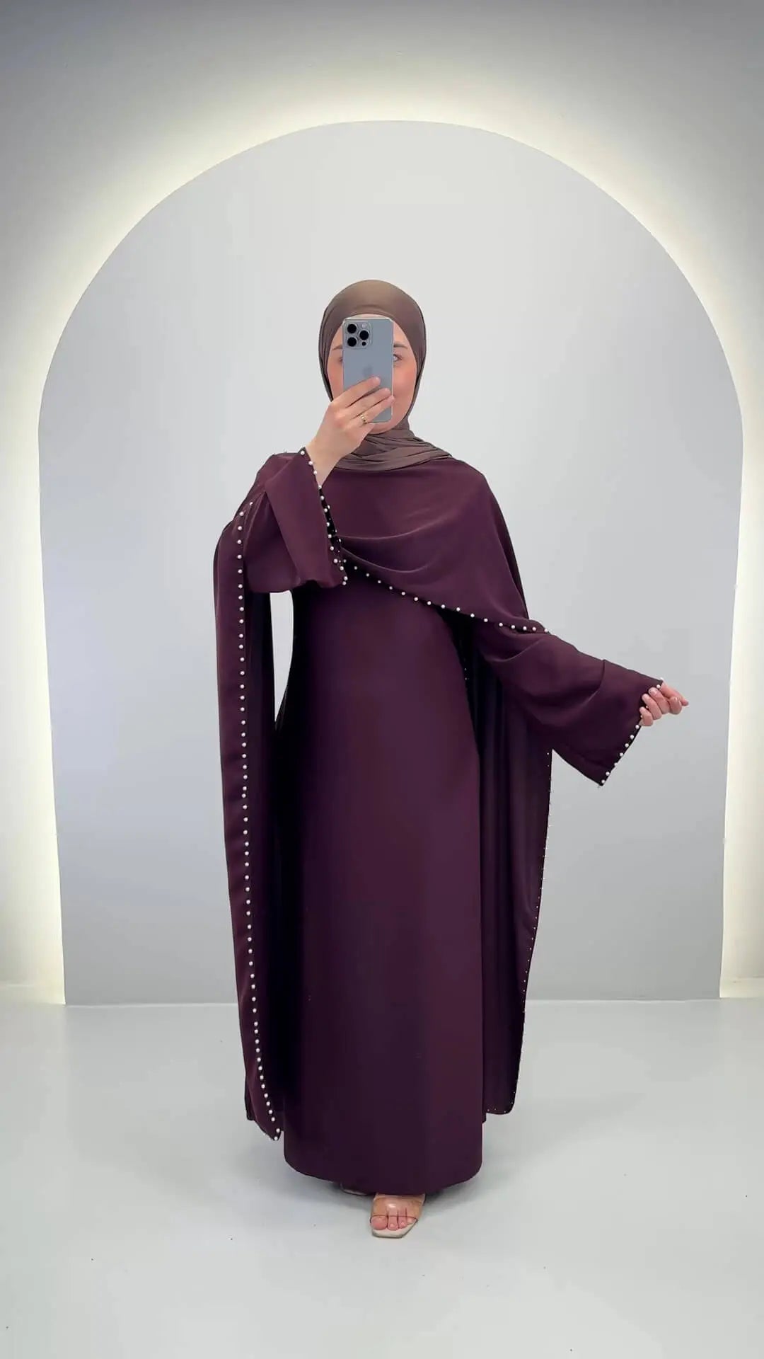 Zerafin Abendkleid Weinrot